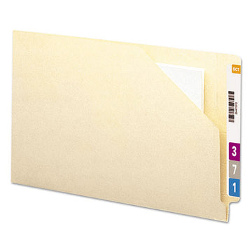 Smead® End Tab Jackets With Reinforced Tabs, Straight Tab, Legal Size, 11-pt Manila, 100-box freeshipping - TVN Wholesale